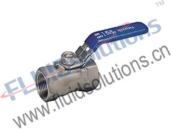 1PC Threaded Ball Valve 1000WOG