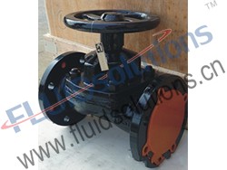 Flange Weir Diaphragm Valve